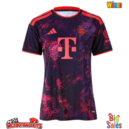 Bayern Munich Tom Bischof #8 Replica Third Stadium Shirt for Women 2026-27 Short Sleeve